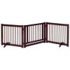 Support Feet Wooden Pet Fence