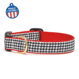 Houndstooth Collar or Leash (Color: Houndstooth)