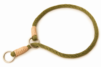 Alvalley Nylon Slip Collars (size: 20 in x 1/8in or 4mm)