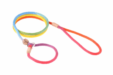 Alvalley Nylon Slip Lead With Stopper (size: 4 ft  x 1/4in or 6mm)