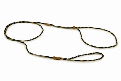 Alvalley Nylon Adjustable Loop Lead (size: 52in x 1/16 or 2 mm)