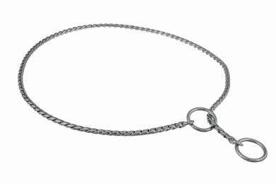 Alvalley Slip Snake Show Chain Collar (size: 28 in x 3.8mm)