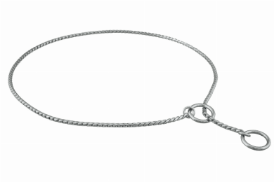 Alvalley Slip Snake Show Chain Collar (size: 26 in x 2.4mm)