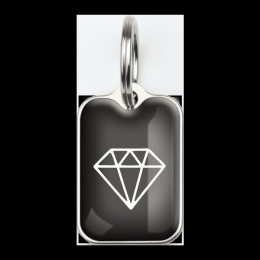 Black Diamond (size: Small (2.5cm x 1.5 cm))