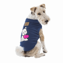Puppy Heart in Blue and Pink (size: 50)