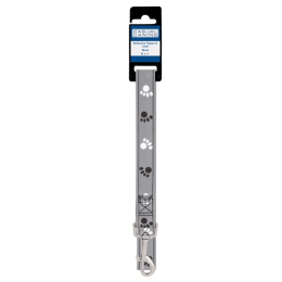 CC Reflect Pawprint Lead (size: 6ftx1in)