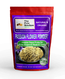 Passion Flower - Mood Anxiety Stress Sedative & Pain Support* - The Petz Kitchen (pack_case_count: 1)