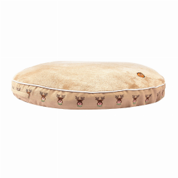 Halo Reindeer Round Dog Bed (size: M)