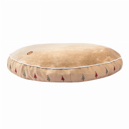 Halo Christmas Tree Round Dog Bed (size: L)