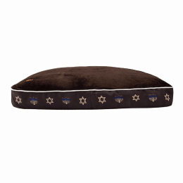 Halo Hanukkah Rectangular Dog Bed (size: M)