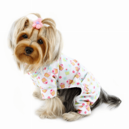 Cupcakes Fanatics Flannel PJ (size: large)