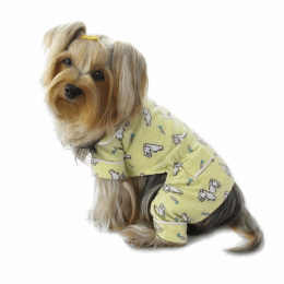 Hopping Bunny Flannel Pajamas (size: medium)