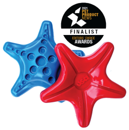 Starfish Ultra Durable Nylon Dog Chew Toy for Aggressive Chewers (pack_case_count: 1)