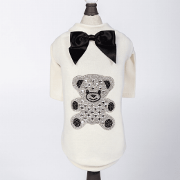 Teddy Bow Tee (size: large)