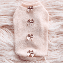 Dainty Bow Sweater (size: large)
