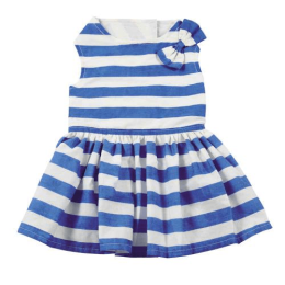 ESC Blue Stripe Dress (size: Xsmall)