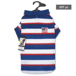 ZZ Patriotic Pooch SPF40 Polo (size: Xsmall)