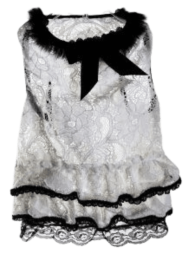 Lace Dress For Girl Dogs (size: M)