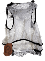 Lace Dress For Girl Dogs (size: XS)