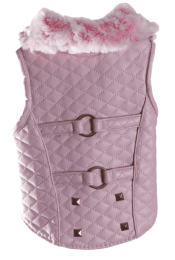 Girl Dogs Jacket-Quilt Jacket (size: M)