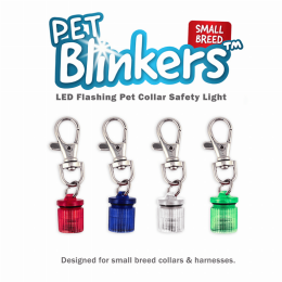 Pet Blinkers Flashing LED Pet Safety Light (size: Small Breed)