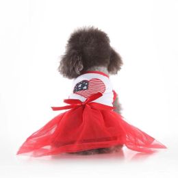 Dog Print Princess Dress (Color: 4)