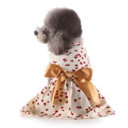 Dog Print Princess Dress (Color: 8)