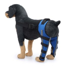 Dog Post Surgery Injury Protective Cover (Color: Blue)