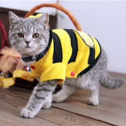 cat dog bee soft clothes (Color: A)