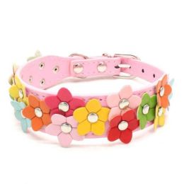creative flower collar (Color: Pink)