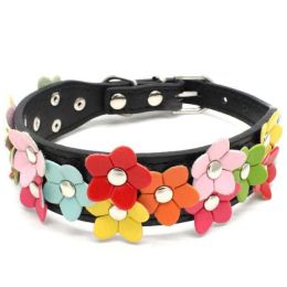 creative flower collar (Color: Black)