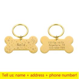 Personalized Collar Pet ID Tag (Color: 18)