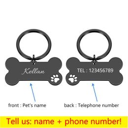 Personalized Collar Pet ID Tag (Color: 4)