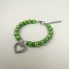 Pet Pearl Heart Pendant Collar