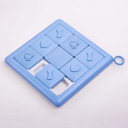 Pet Interactive Educational Toy Dog Training Game (Color: Blue)