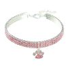 Cat Crystal Necklace Collar