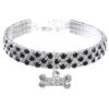 Cat Crystal Necklace Collar