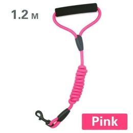 large dog leash (Color: 1.2m Pink)