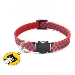 cat head pendant cat collar (Color: 18 200661159)