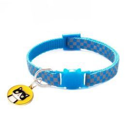 cat head pendant cat collar (Color: 11 202418806)
