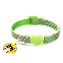 cat head pendant cat collar (Color: 10 202637902)