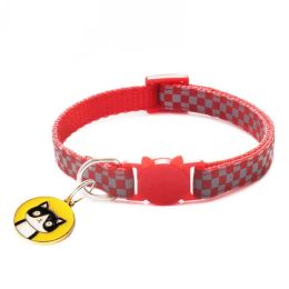 cat head pendant cat collar (Color: 6 10)