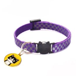 cat head pendant cat collar (Color: 24 201336230)