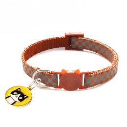 cat head pendant cat collar (Color: 4 100015911)
