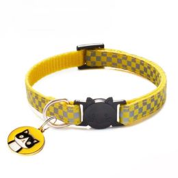 cat head pendant cat collar (Color: 13 201724843)