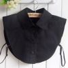 pearl diamond white shirt fake collar