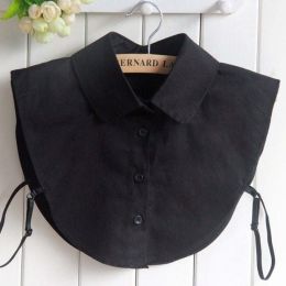 pearl diamond white shirt fake collar (Color: 38)