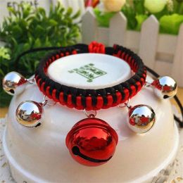 Adjustable Woven Collars (Color: 17 Black Red)