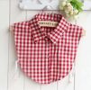 pearl diamond white shirt fake collar