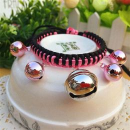 Adjustable Woven Collars (Color: 12 Black Pink)